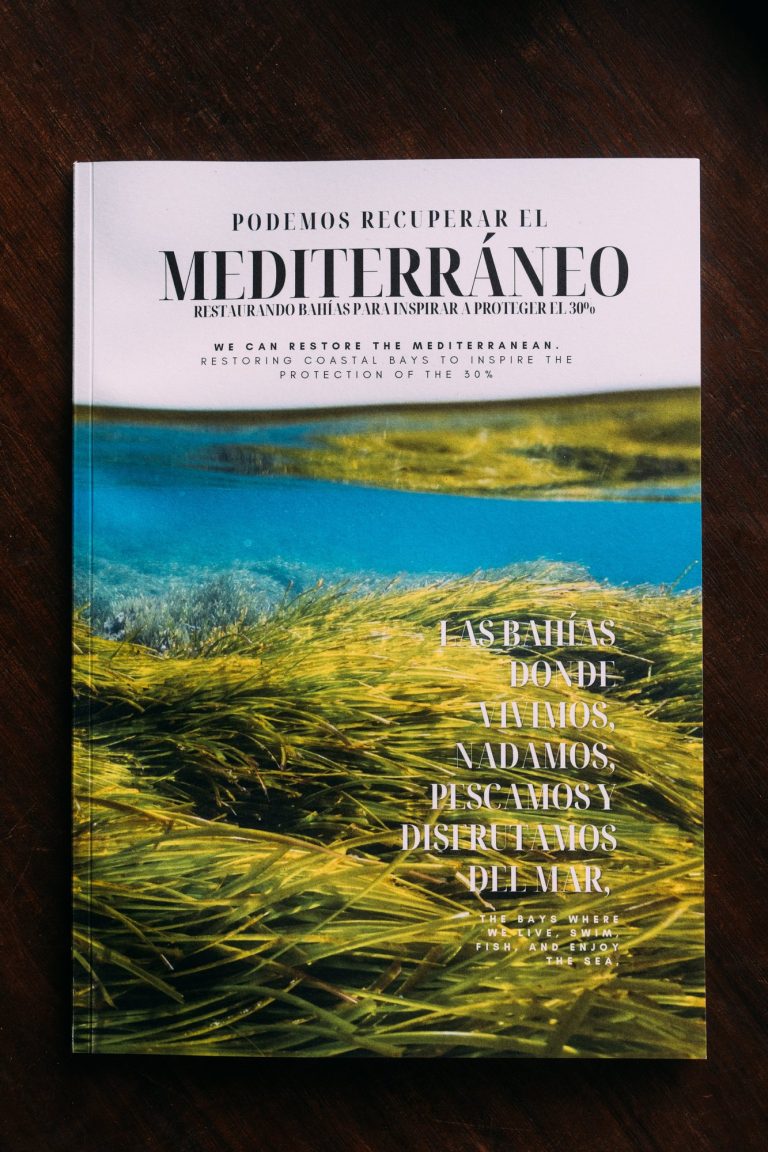 Publicación sobre la recuperación del Mediterráneo en las mesas del evento